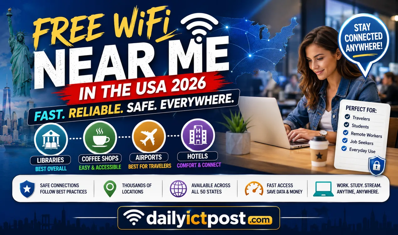 Free WiFi Near Me in the USA 2026 - Secret Locations Most People Don't Know About