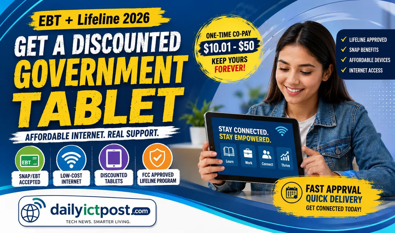 Get a Free Government Tablet with EBT in 2026