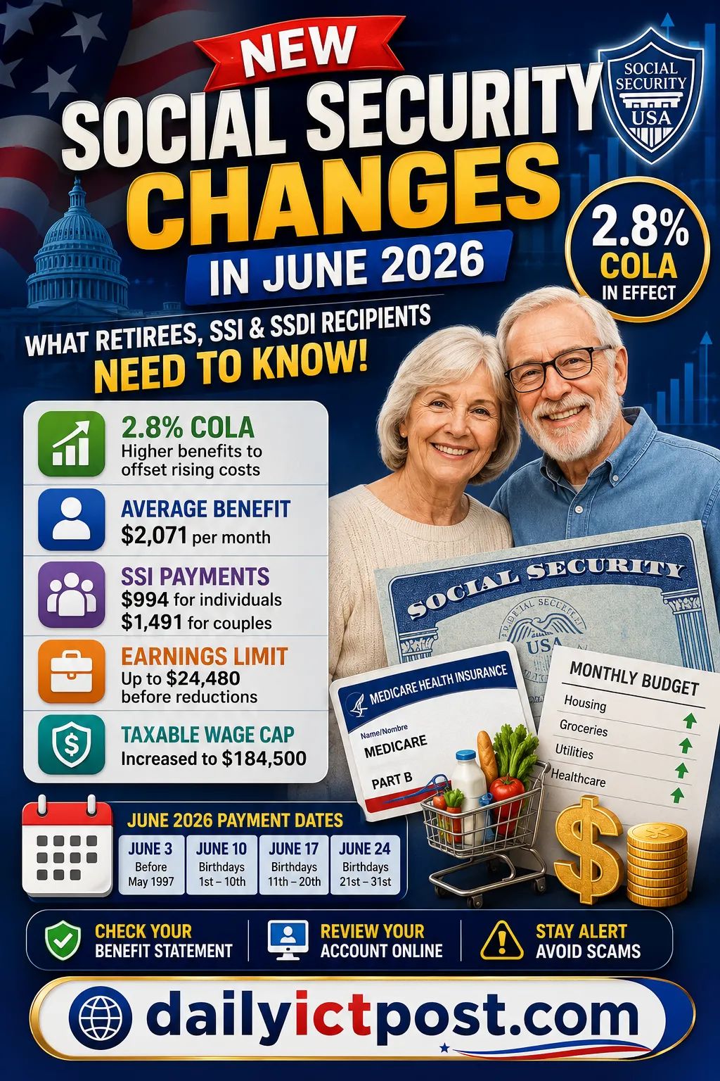 Important Changes Retirees Need to Know [Confirmed] New Social Security Changes in June 2026