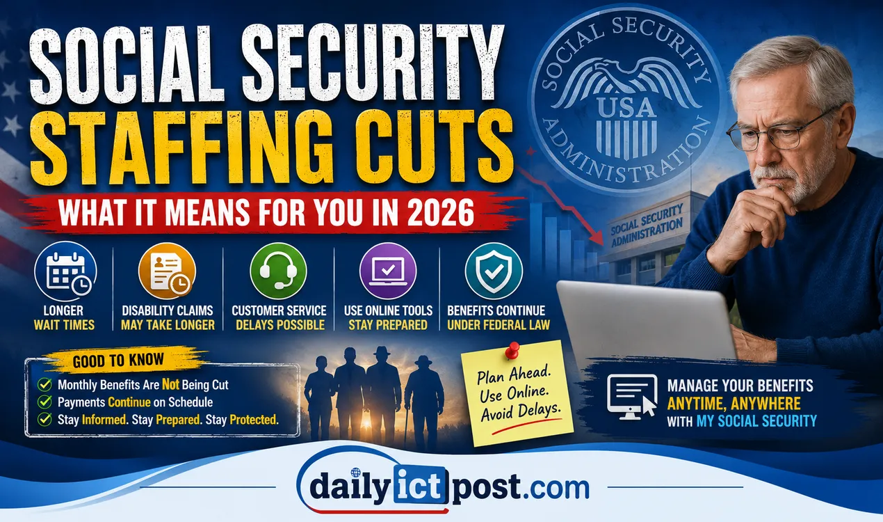 Social Security Administration Staffing Cuts 2026 - What Americans Need to Know