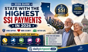 State With the Highest SSI Payments in 2026 - Where Recipients Receive the Most Benefits