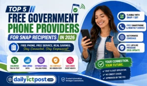 Top 5 Free Government Phone Providers for SNAP Recipients in 2026