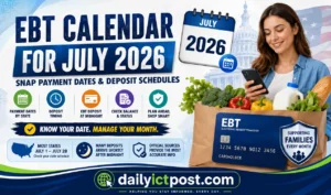 [Upcoming] Best EBT Calendar for July 2026 - Full SNAP Payment Schedule