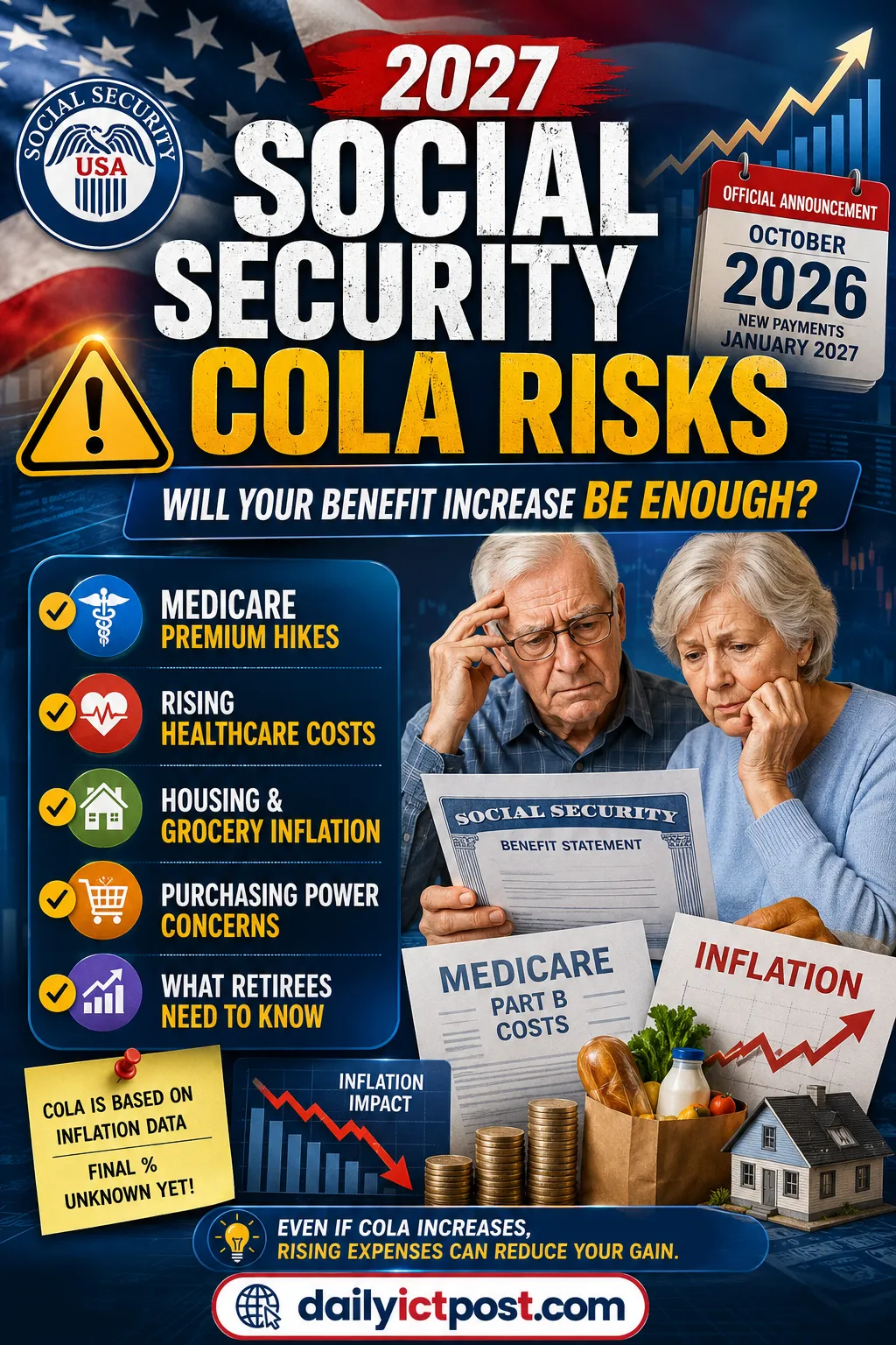 What Retirees Need to Know- 2027 Social Security COLA Risks