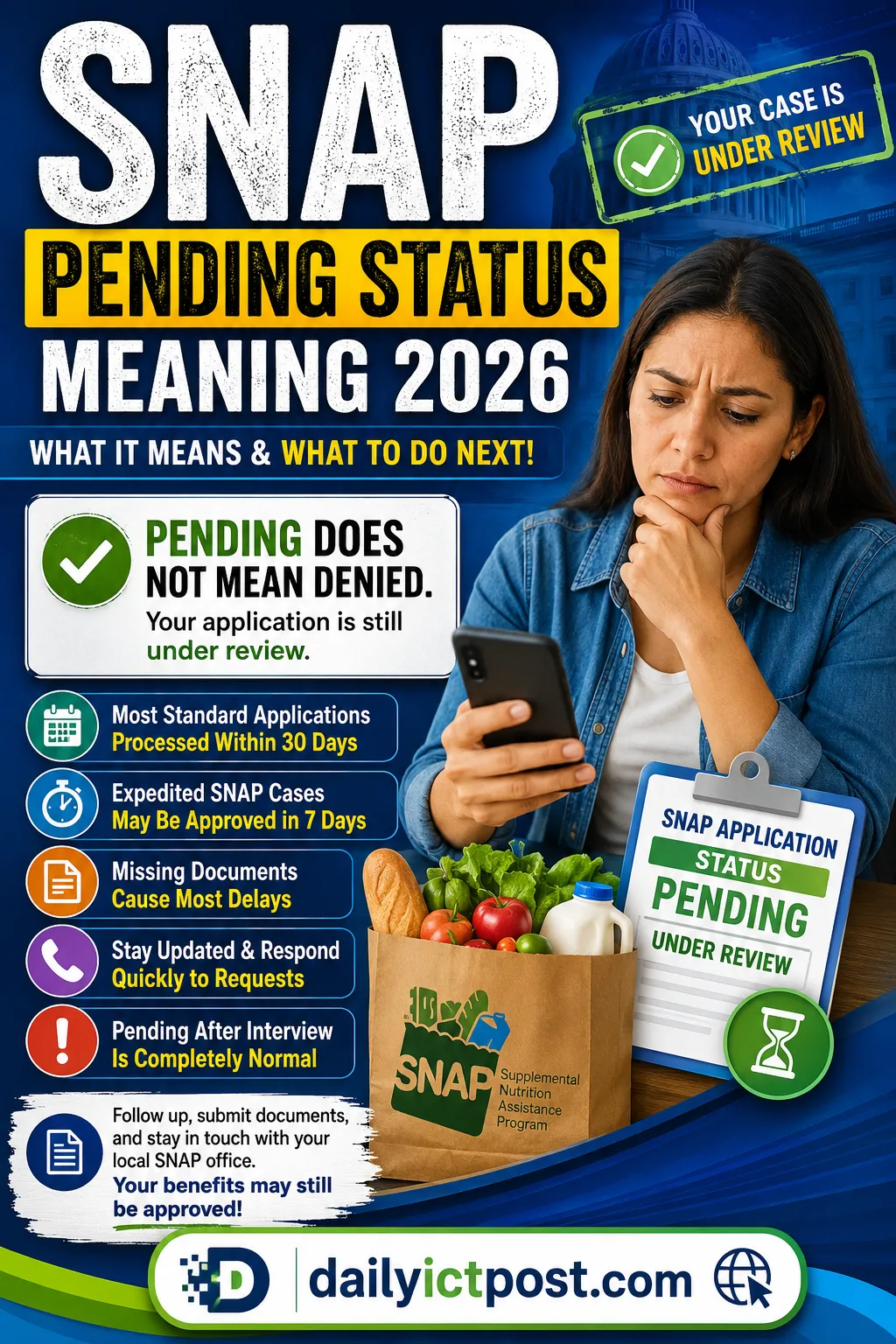 Why Your Benefits Are Delayed [WORRIED] SNAP Pending Status Meaning 2026